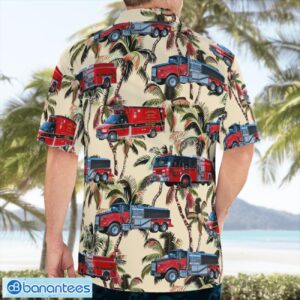 Kansasville, Racine County, Wisconsin, Kansasville Fire Department Hawaiian Shirt Men Women Beach Shirt Product Photo 2