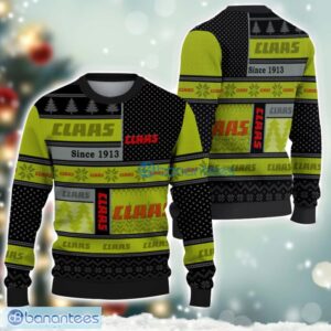 Claas Logo Ugly Christmas Sweater For Fans Men And Women Christmas Gift Ideas Product Photo 1