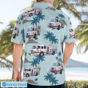 Scottsville Volunteer Fire Department 3D Hawaiian Shirt Product Photo 2