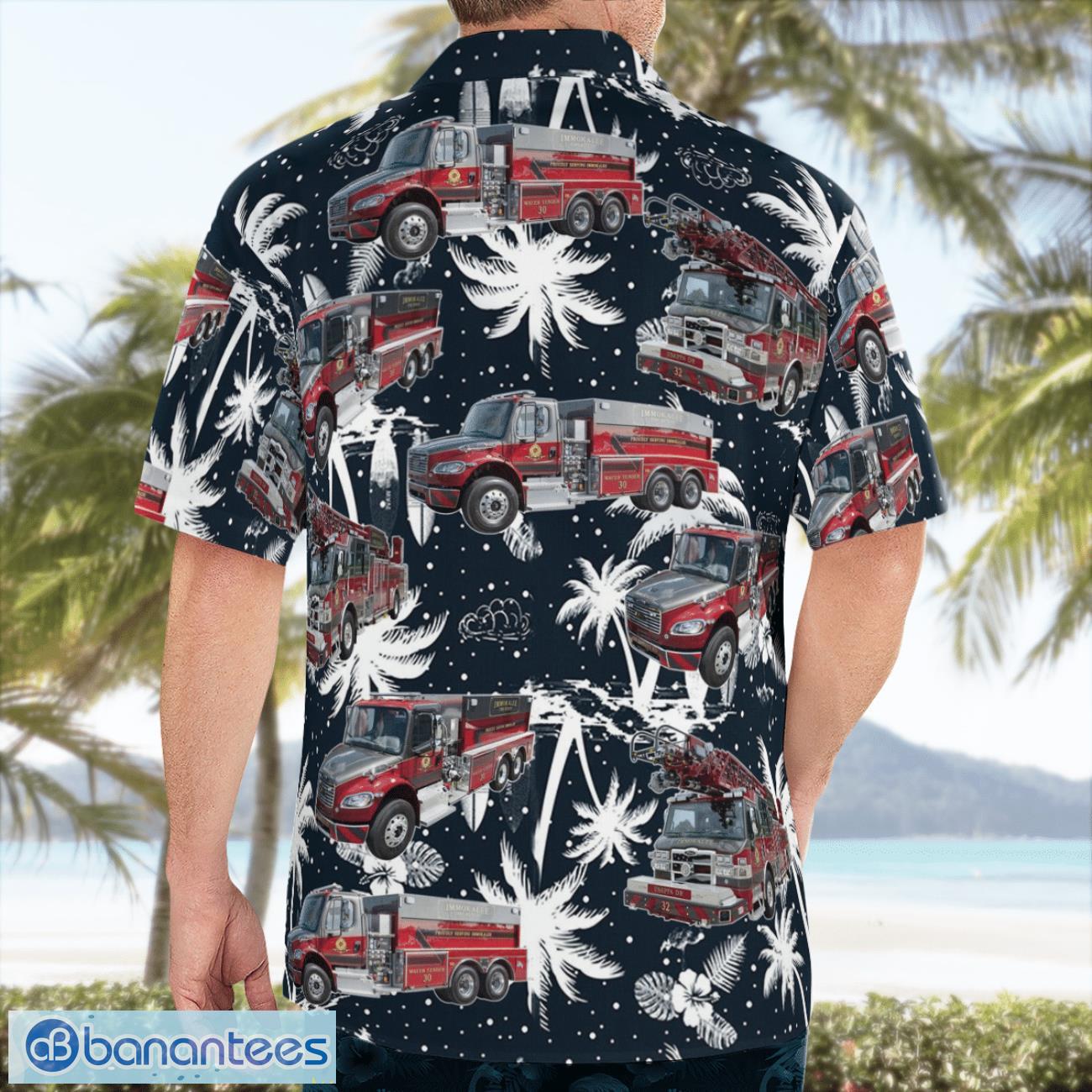 Immokalee Fire Control District Hawaiian Shirt Beach Summer Shirt Immokalee Fire Control District Hawaiian Shirt Beach Summer Shirt Product Photo 2