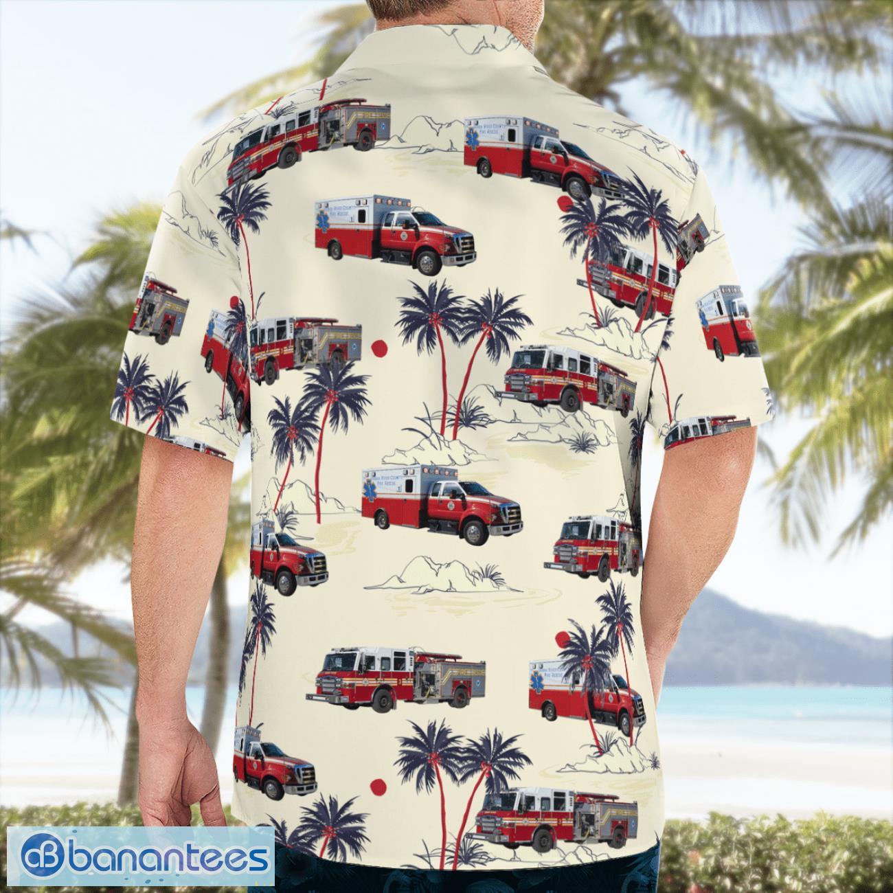 Indian River County Fire Rescue Hawaiian Shirt Beach Summer Shirt Indian River County Fire Rescue Hawaiian Shirt Beach Summer Shirt Product Photo 4