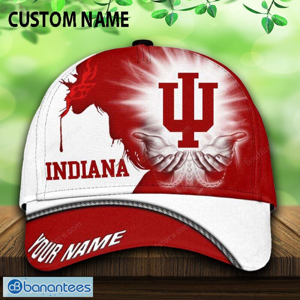 indiana hoosiers 3d cap and hat custom name all over print for fans image Indiana Hoosiers 3D Cap And Hat Custom Name All Over Print For Fans - Indiana Hoosiers 3D Cap And Hat Custom Name All Over Print For Fans