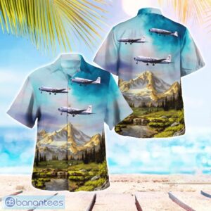 US Navy C-118A Liftmaster 53-3279 of VR-52 Beach Hawaiian Shirt Gift For Summer Holiday Product Photo 1