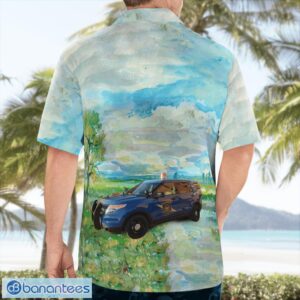 Michigan State Police Ford Police Interceptor Utility Summer Hawaiian Shirt For Men Women Product Photo 2