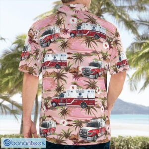 Wilcox Volunteer Fire Department 3D Hawaiian Shirt Product Photo 2