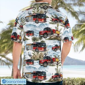 Saxtons River Vol. Fire Department 3D Hawaiian Shirt Product Photo 2
