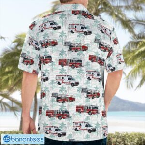 Hobart, Lake County, Indiana, Hobart Fire Department Summer Hawaiian Shirt For Men Women Product Photo 2