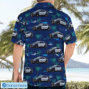 California, Pasadena Police Department Hawaiian Shirt Button Summer Shirt Product Photo 4