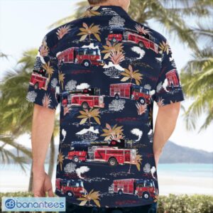 Topeka Volunteer Fire Department 3D Summer Aloha Hawaiian Shirt Product Photo 2