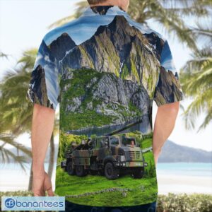 French Army CAESAR 155mm Self-Propelled Artillery 3D Hawaiian Shirt Gift For Summer Product Photo 4