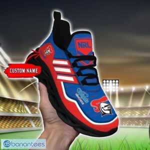 Custom Name For Fans NRL Newcastle Knights Personalized Max Soul Shoes Running Sneakers Product Photo 5