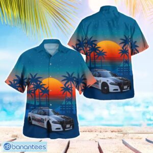 Lemoore Police Department, California Hawaiian Shirt Button Summer Shirt Product Photo 1