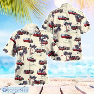 Indian River County Fire Rescue Hawaiian Shirt Beach Summer Shirt Product Photo 1