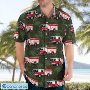 Unionville, Pennsylvania, Po-Mar-Lin Fire Company Hawaiian Shirt Summer Beach Shirt Product Photo 3