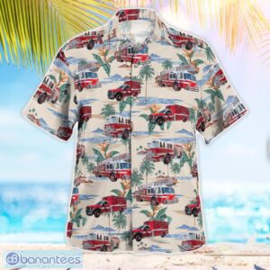 Massachusetts, Falmouth Fire Department Summer Hawaiian Shirt For Men Women Product Photo 2