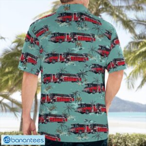 California, Oceanside Fire Department Station 7 - Mission Hawaiian Shirt Button Summer Shirt Product Photo 2