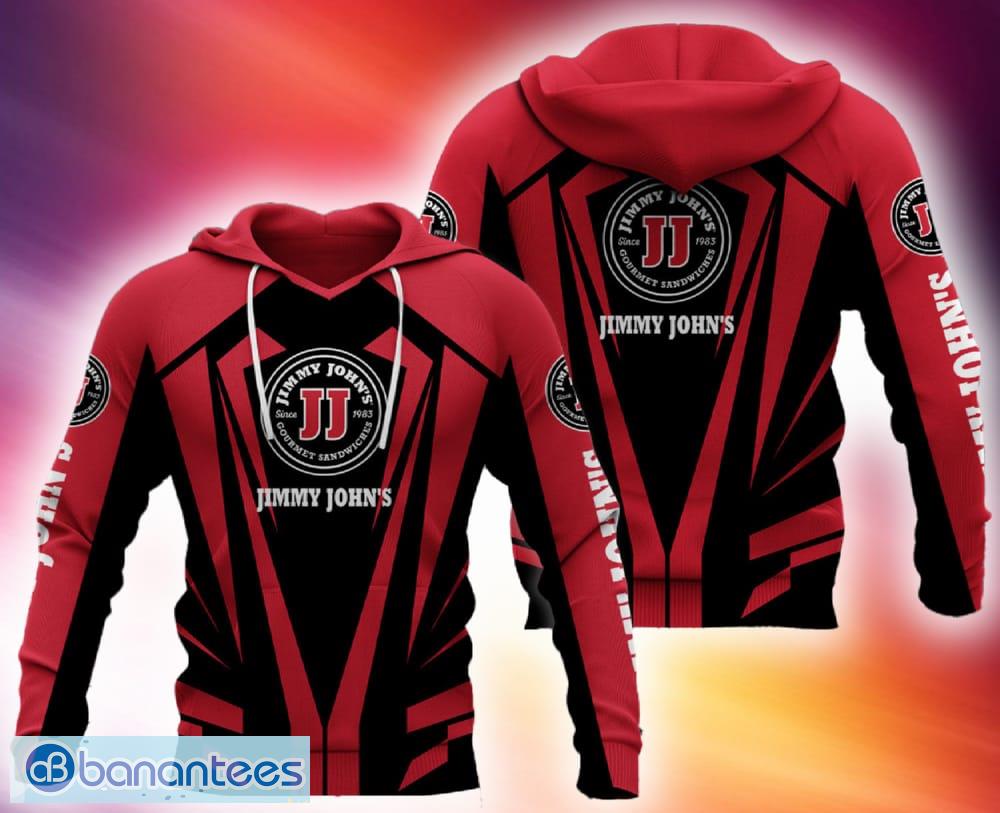 jimmy johns neckline brand hoodie all over print 3d zip hoodie for fans gift image Jimmy John's Neckline Brand Hoodie All OVer Print 3D Zip Hoodie For Fans Gift Product Photo
