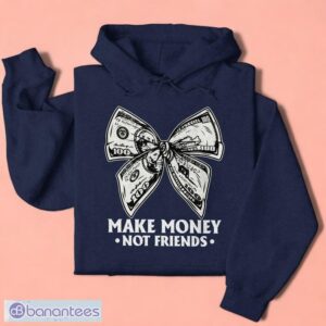 Vintage Coquette Money Shirt, Make Money Not Friends Tshirt,Coquette Bow T-Shirt Product Photo 2