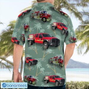 Columbia County Fire Rescue Hawaiian Shirt Beach Summer Gift Product Photo 2