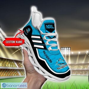 Custom Name For Fans NRL Cronulla Sharks Personalized Max Soul Shoes Running Sneakers Product Photo 6