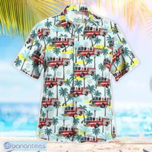 Florida, Oldsmar Fire Rescue Department Hawaiian Shirt Men Women Beach Shirt Product Photo 3