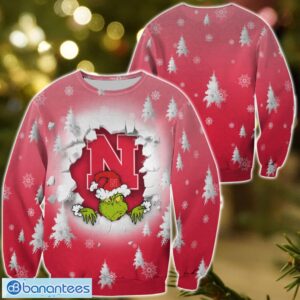 Nebraska Cornhuskers Grinch 3D T-Shirt Hoodie Sweatshirt Gift For Christmas Product Photo 1
