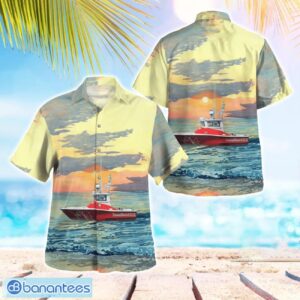 Dana Point, California, BoatUS, TowBoatUS Dana Point Hawaiian Shirt Button Summer Shirt Product Photo 1