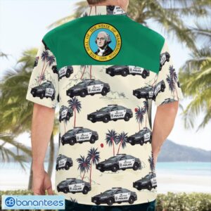 Washington Seattle Police Car Hawaiian Shirt Beach Summer Shirt Product Photo 4