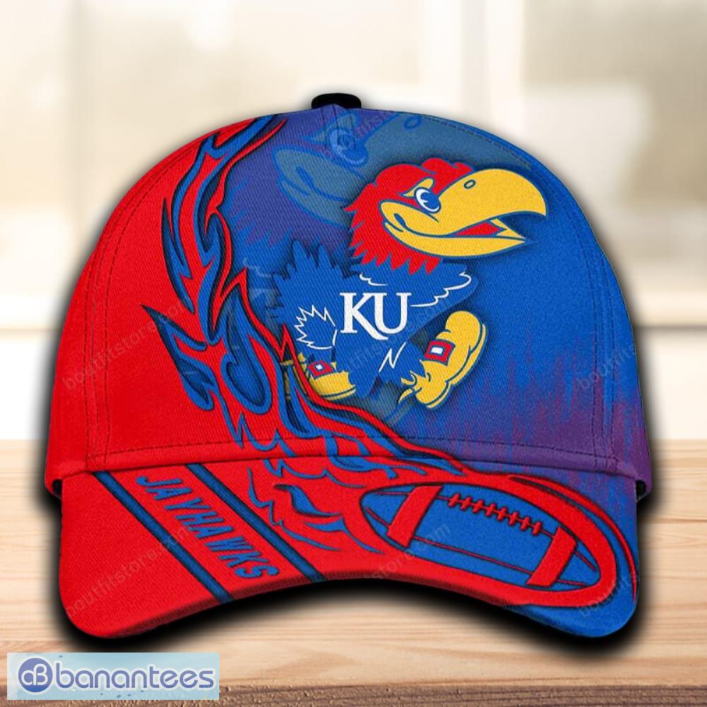 kansas jayhawks cap hat hot trending full printed gift mens fans image Kansas Jayhawks Cap Hat Hot Trending Full Printed Gift Mens Fans - Kansas Jayhawks Cap Hat Hot Trending Full Printed Gift Mens Fans