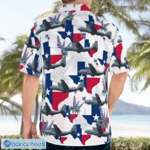 Texas Air National Guard C-130H 85-1362 callsign -Roper 91- 3D Summer Aloha Hawaiian Shirt Product Photo 2