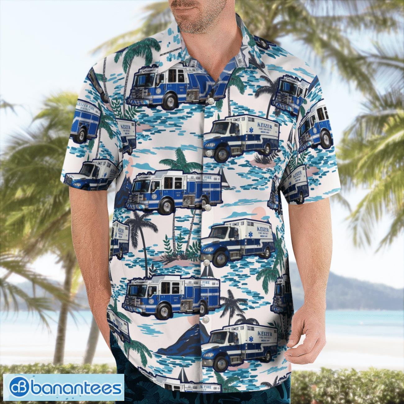Keizer Fire District Hawaiian Shirt Beach Summer Shirt Keizer Fire District Hawaiian Shirt Beach Summer Shirt Product Photo 4