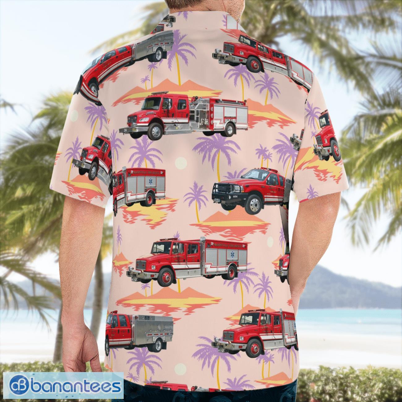 Kentucky, Masonville Fire Department Hawaiian Shirt Men Women Beach Shirt Kentucky, Masonville Fire Department Hawaiian Shirt Men Women Beach Shirt Product Photo 4
