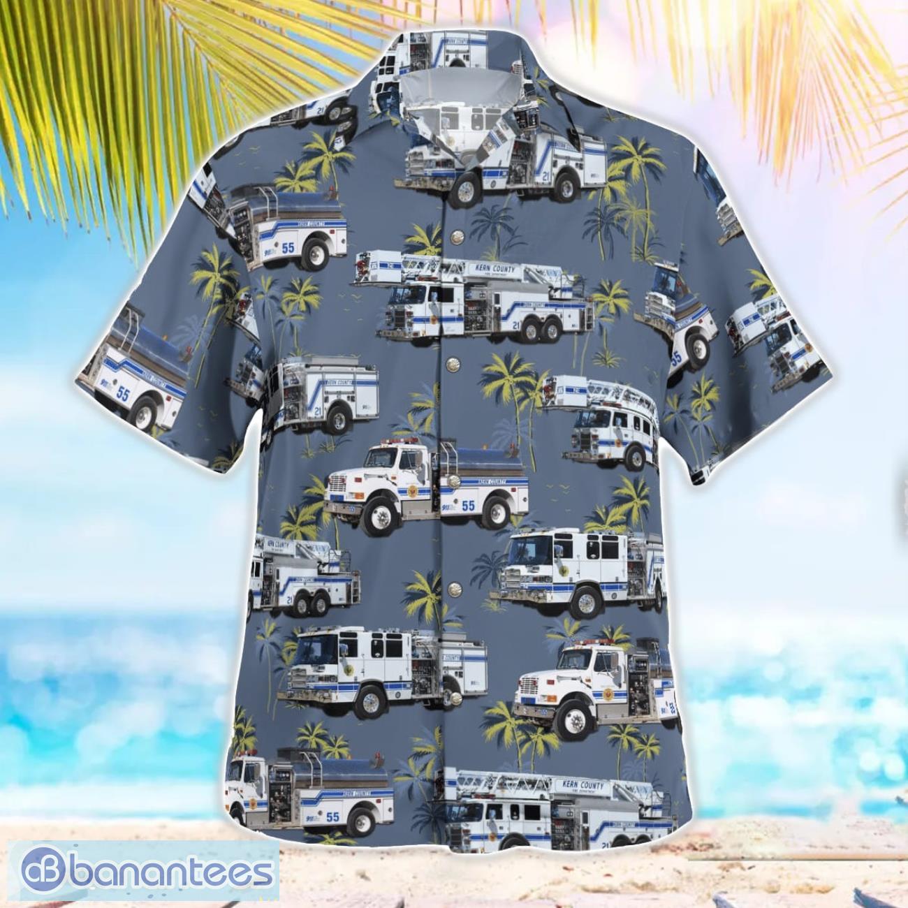 kern county california kern county fire department hawaiian shirt button summer shirt 1 image Kern County, California, Kern County Fire Department Hawaiian Shirt Button Summer Shirt Product Photo 2