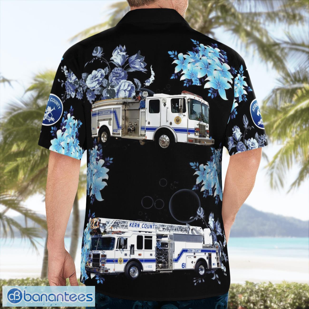 Kern County Fire Department Beach Hawaiian Shirt Gift For Summer Holiday Kern County Fire Department Beach Hawaiian Shirt Gift For Summer Holiday Product Photo 2