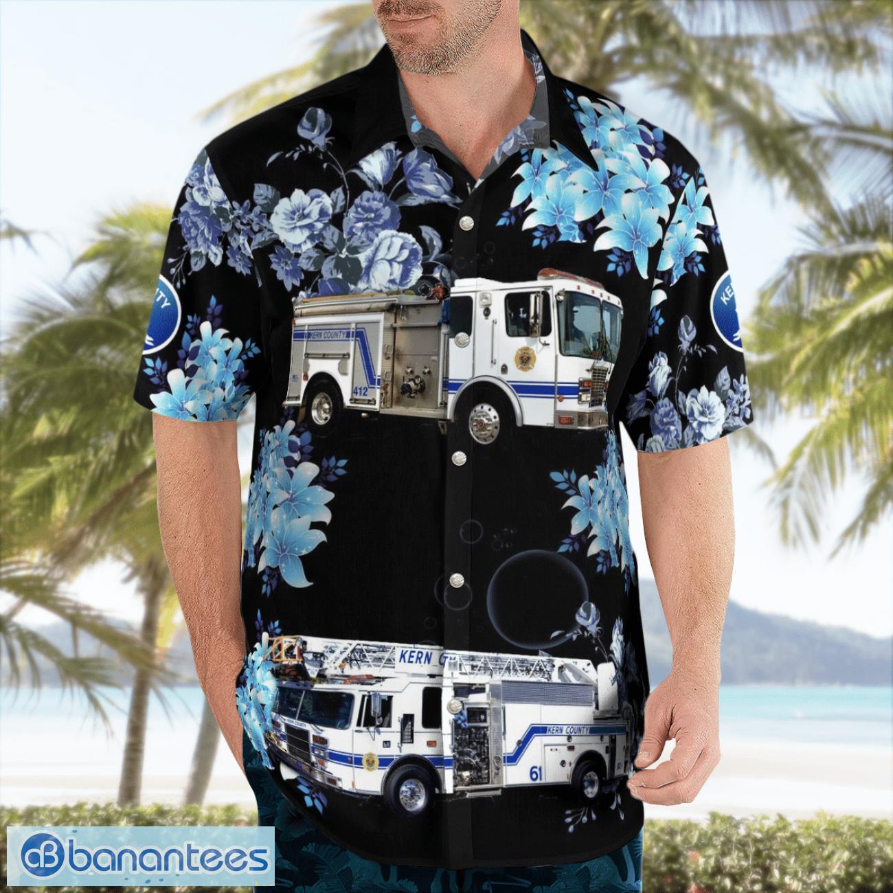 Kern County Fire Department Beach Hawaiian Shirt Gift For Summer Holiday Kern County Fire Department Beach Hawaiian Shirt Gift For Summer Holiday Product Photo 4