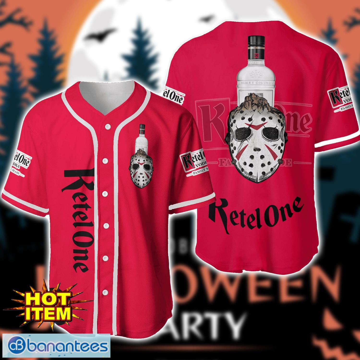 ketel one horror face baseball jersey shirt halloween gift image Ketel One Horror Face Baseball Jersey Shirt Halloween Gift Product Photo 1