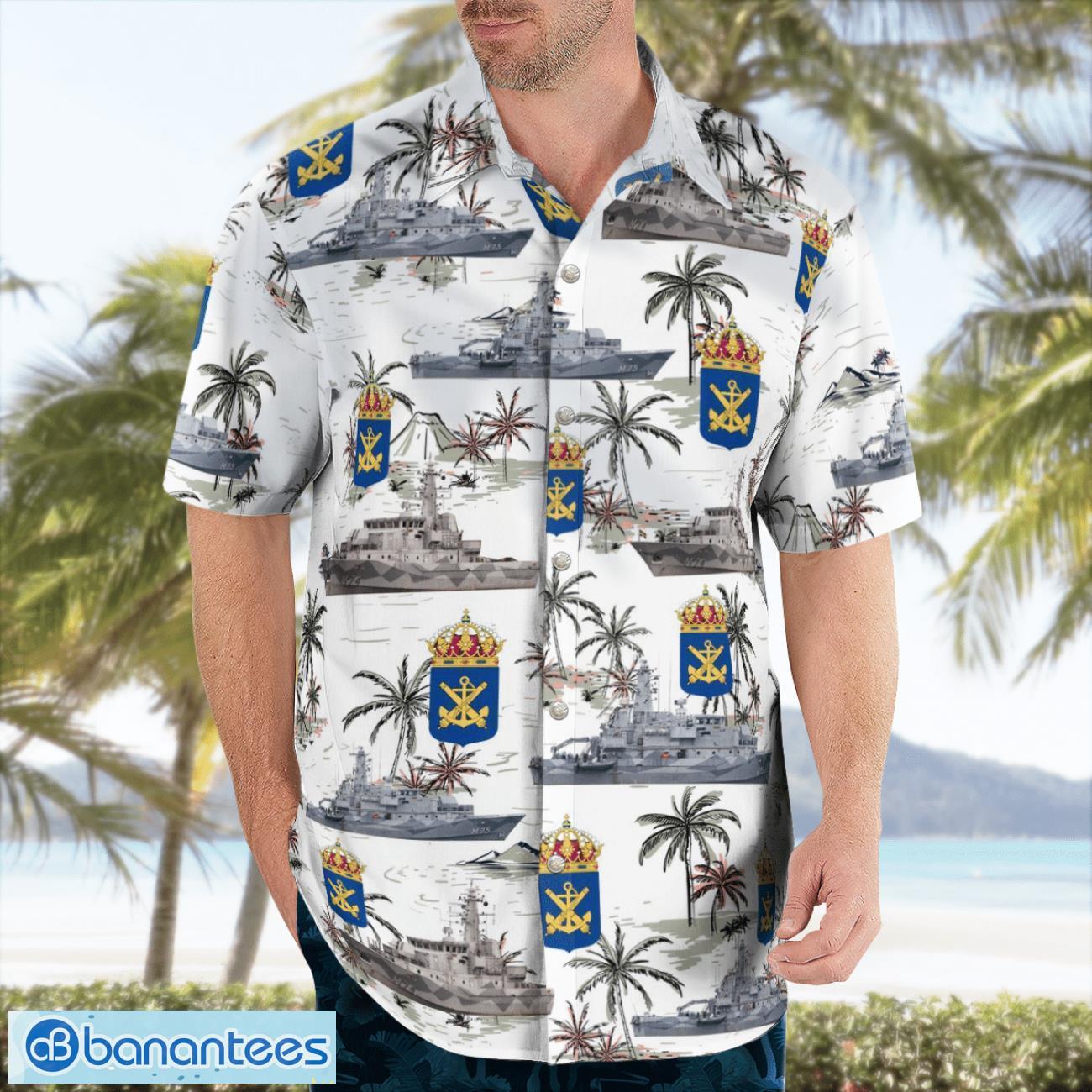 Koster class Sweden Navy Hawaiian Shirt Beach Summer Gift Koster class Sweden Navy Hawaiian Shirt Beach Summer Gift Product Photo 3