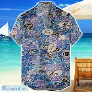 Ford AOP Truck Logo Hawaiian Shirt Summer Gift For Men And Women Product Photo 1