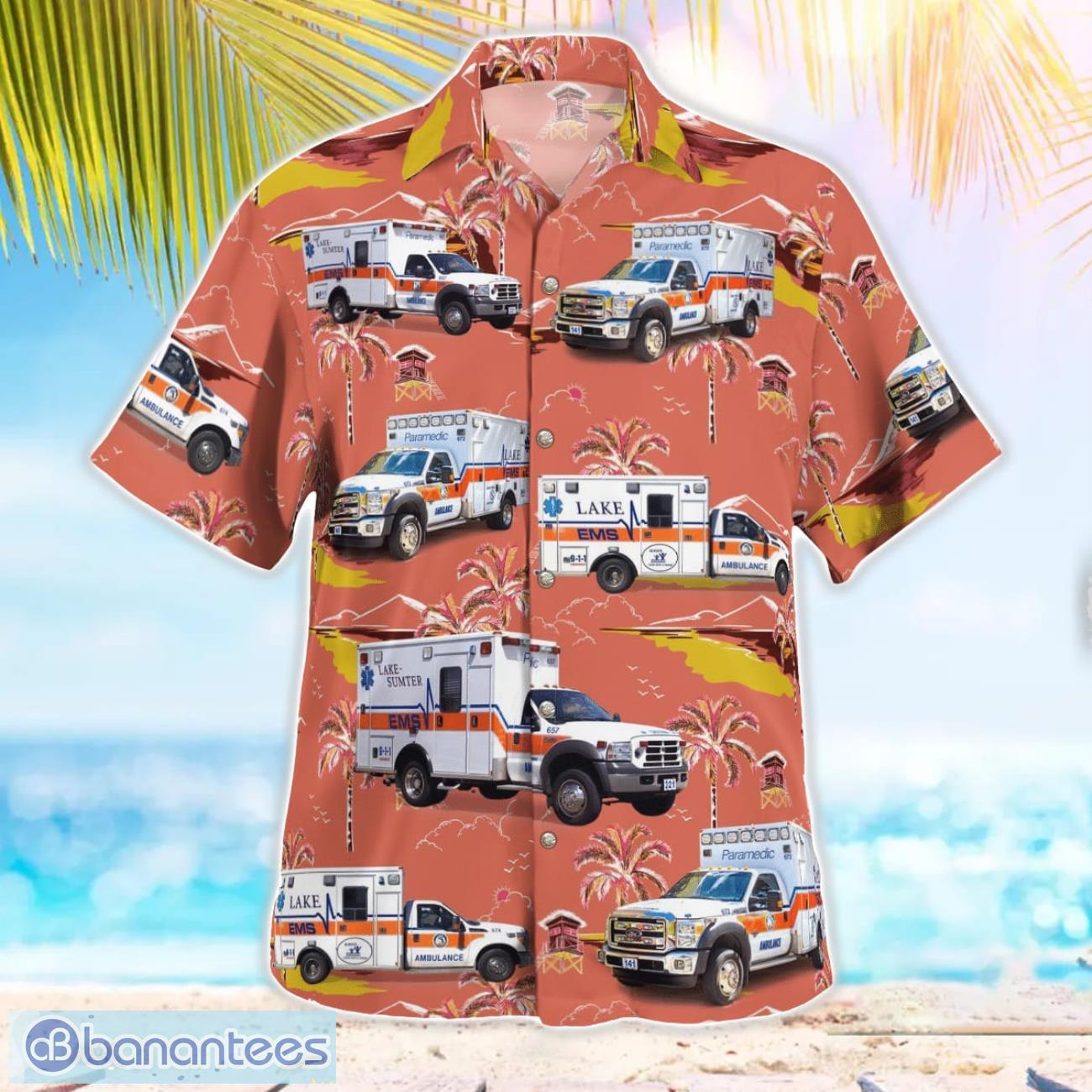 lake ems 3d hawaiian shirt 1 image Lake EMS 3D Hawaiian Shirt Product Photo 2