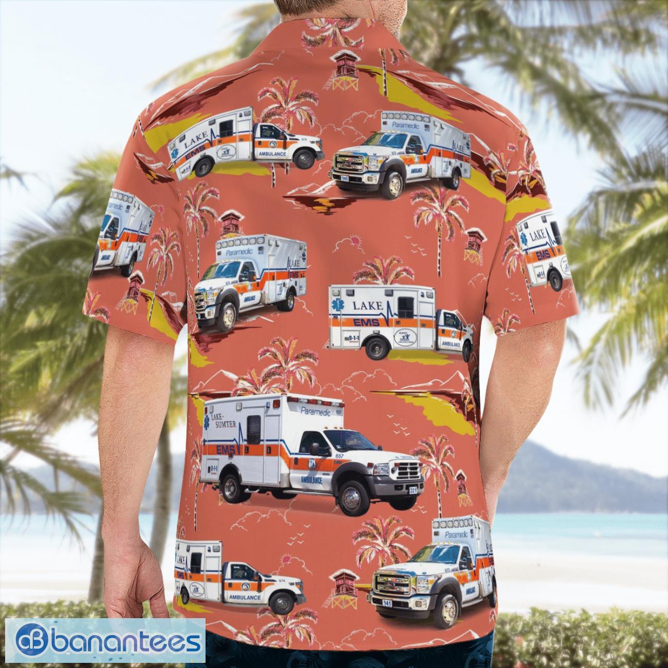 Lake EMS 3D Hawaiian Shirt Lake EMS 3D Hawaiian Shirt Product Photo 4