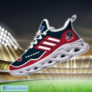 Custom Name NFL Houston Texans Sneakers Sport Team Max Soul Shoes For Men Women Product Photo 3
