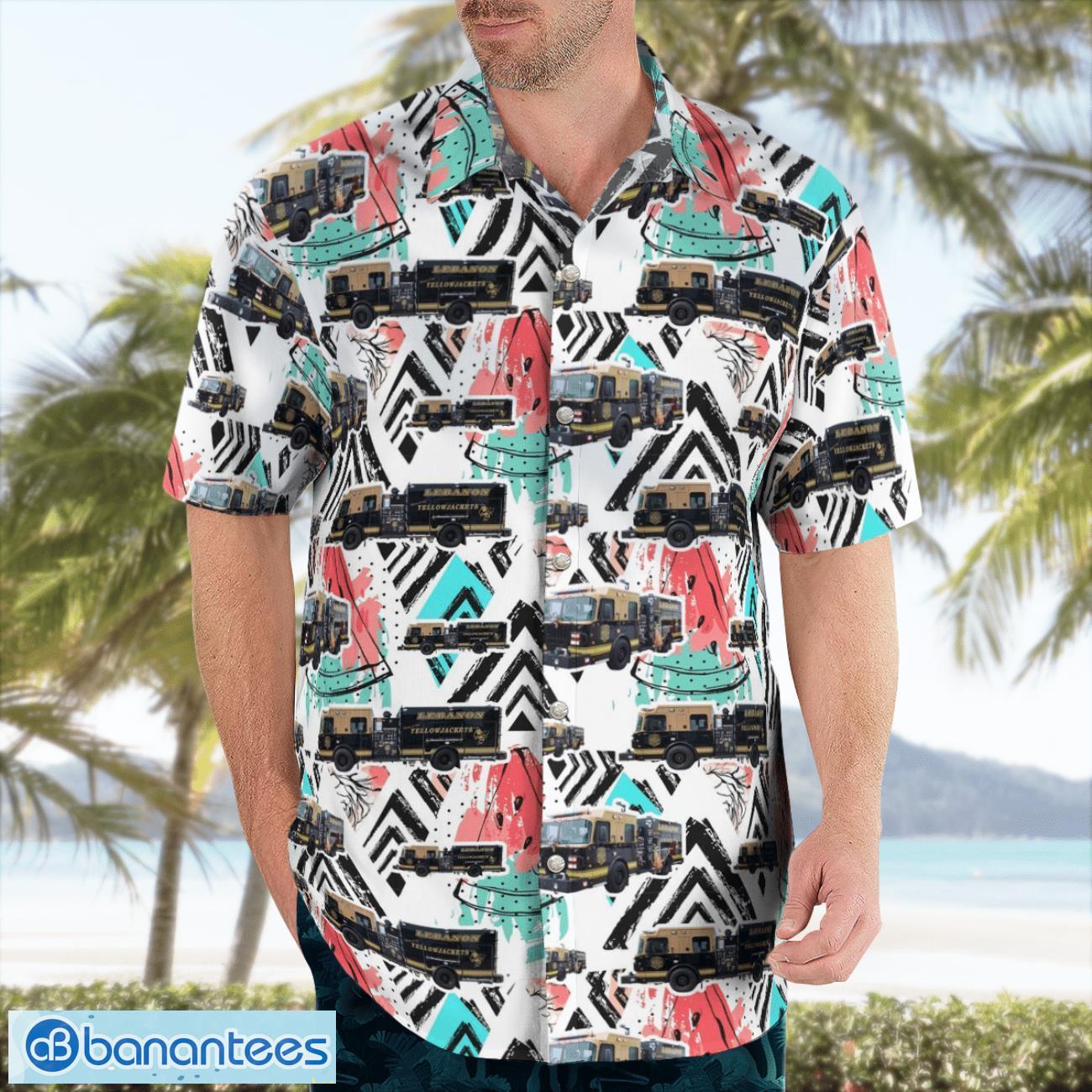 Lebanon City Fire Department, Missouri Hawaiian Shirt Beach Summer Shirt Lebanon City Fire Department, Missouri Hawaiian Shirt Beach Summer Shirt Product Photo 4