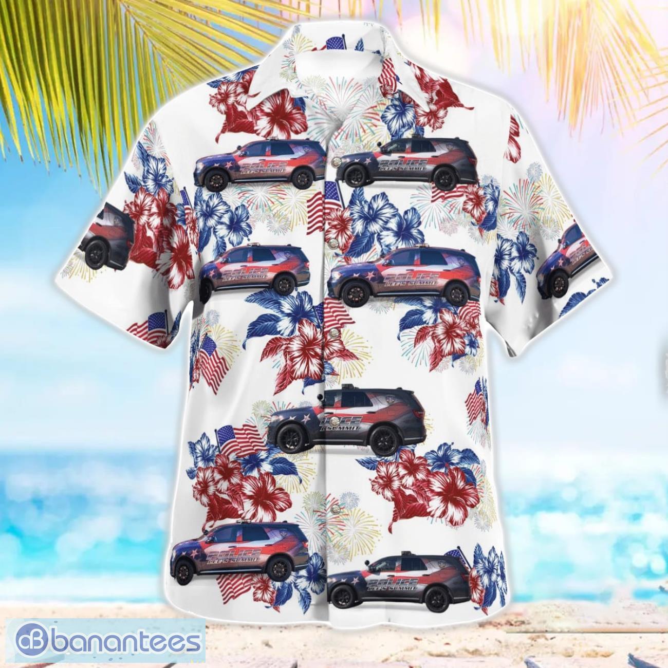 lees summit missouri police department 3d hawaiian shirt 2 image Lee's Summit Missouri Police Department 3D Hawaiian Shirt Product Photo