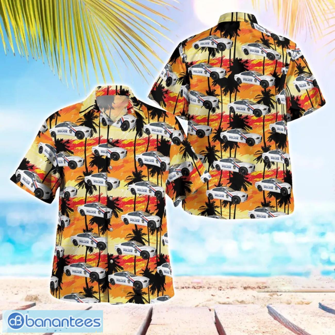 lehigh county pennsylvania salisbury township police department summer hawaiian shirt for men women image Lehigh County, Pennsylvania, Salisbury Township Police Department Summer Hawaiian Shirt For Men Women Product Photo 1