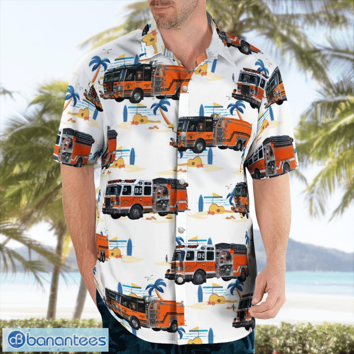 lewistown mifflin county pennsylvania brooklyn hose company 3d hawaiian shirt gift for summer 2 image Lewistown, Mifflin County, Pennsylvania, Brooklyn Hose Company 3D Hawaiian Shirt Gift For Summer Product Photo 3