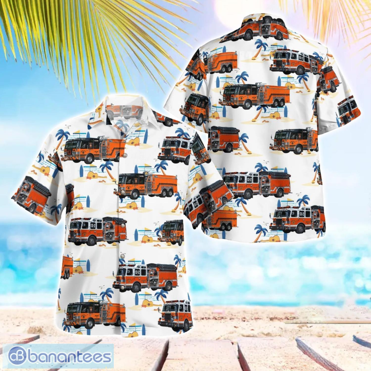 lewistown mifflin county pennsylvania brooklyn hose company 3d hawaiian shirt gift for summer image Lewistown, Mifflin County, Pennsylvania, Brooklyn Hose Company 3D Hawaiian Shirt Gift For Summer Product Photo 1