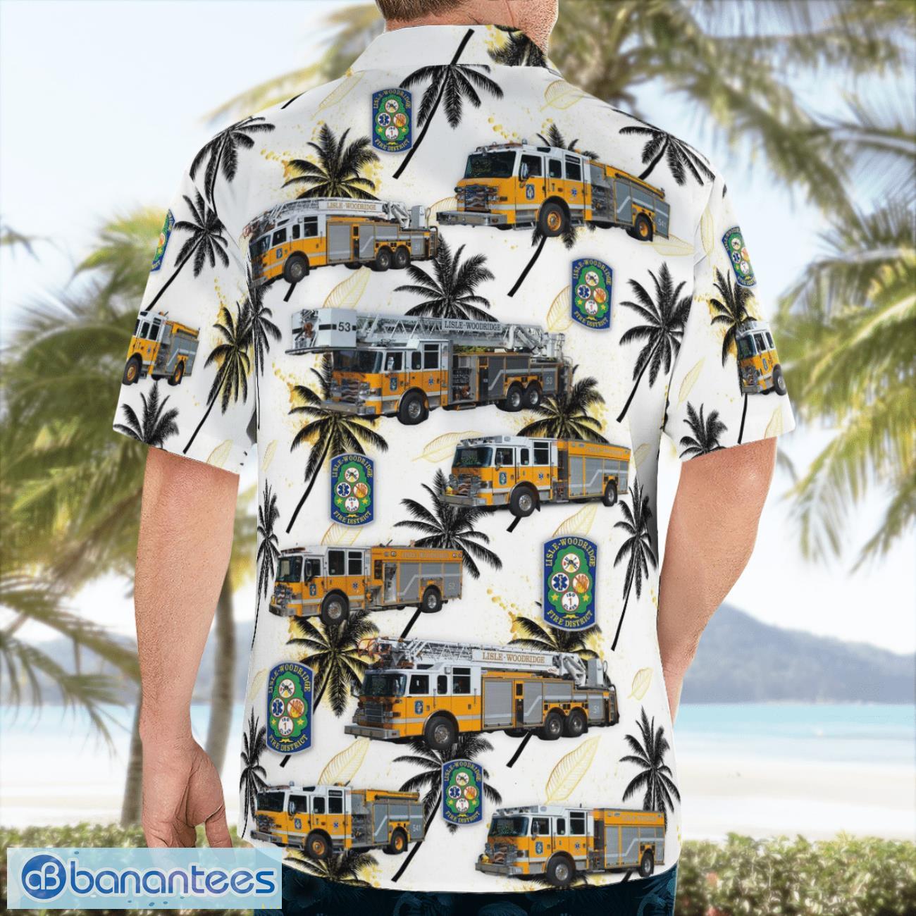 lisle woodridge fire district beach hawaiian shirt gift for summer holiday 1 image Lisle-Woodridge Fire District Beach Hawaiian Shirt Gift For Summer Holiday Product Photo 2