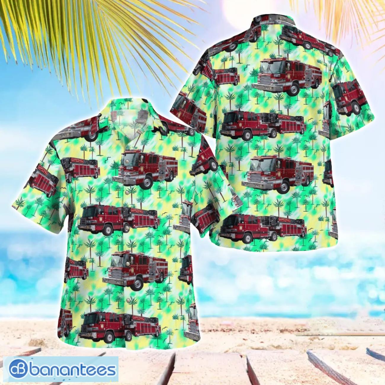 livermore pleasanton fire department california hawaiian shirt button summer shirt image Livermore-Pleasanton Fire Department California Hawaiian Shirt Button Summer Shirt Product Photo 1