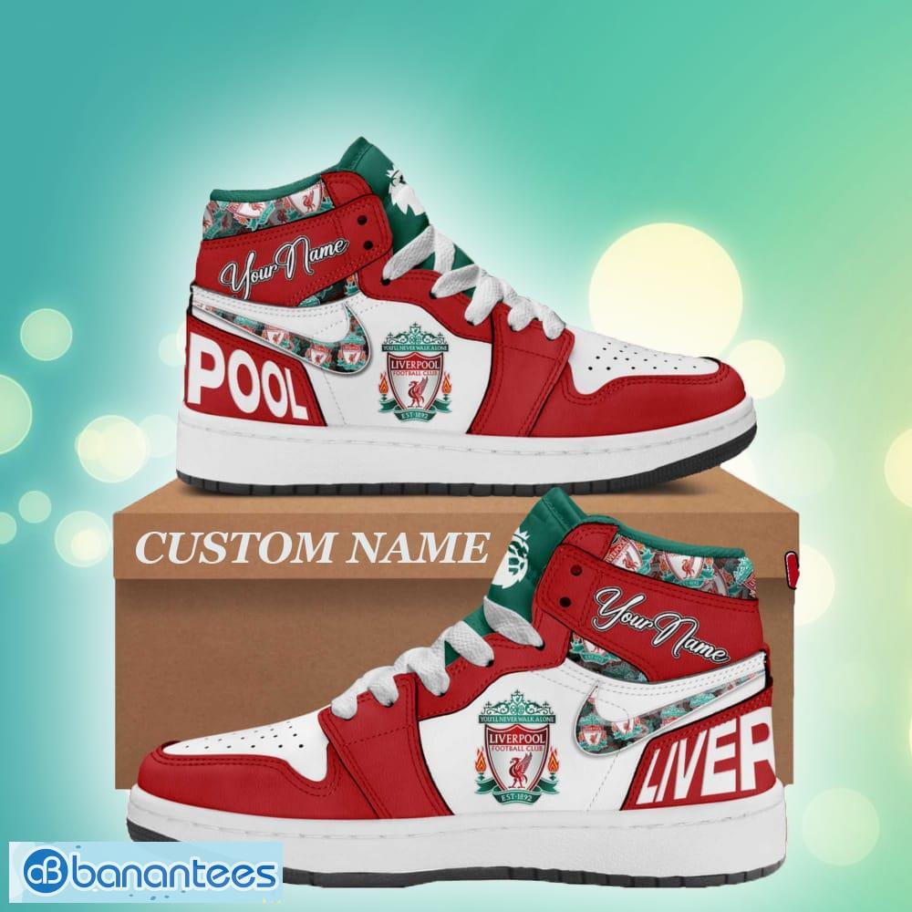 liverpool air jordan hightop shoes new for fans aj1 sneaker personalized image Liverpool Air Jordan HighTop Shoes New For Fans AJ1 Sneaker Personalized - Custom Name Liverpool Air Jordan HighTop Shoes New Gift For Men And Women