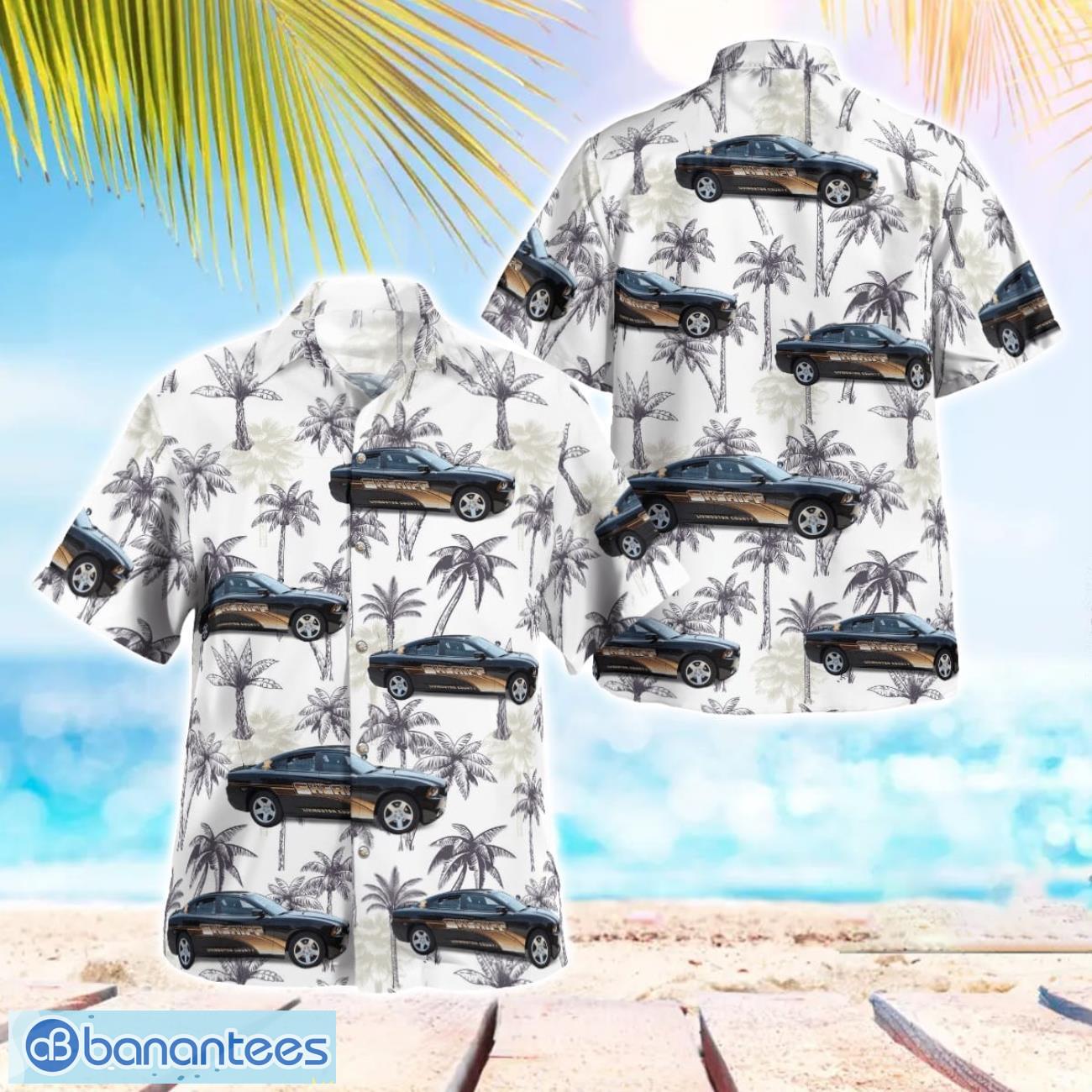 livingston county sheriff mo 3d hawaiian shirt image Livingston County Sheriff, MO 3D Hawaiian Shirt Product Photo 1